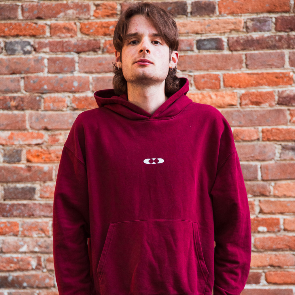 FARIO Hoodie Burgundy